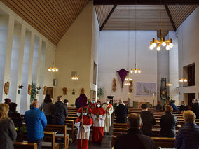 Palmsonntag in Heilig Kreuz